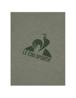 T-shirt monochrome kaki homme - Le Coq Sportif