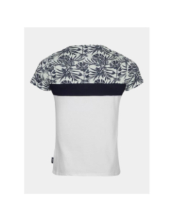 T-shirt maldives blanc vert bleu homme - La Maison Blaggio