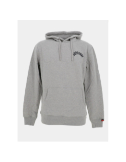 Sweat à capuche athletic gris chiné homme - Superdry