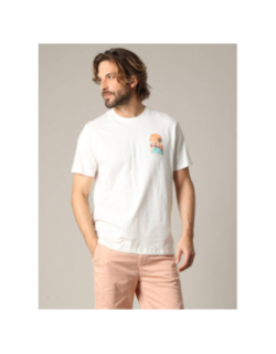 T-shirt marrakech blanc homme - Deeluxe