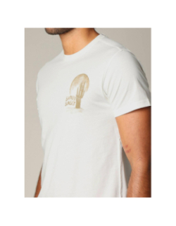 T-shirt safarsun blanc homme - Deeluxe