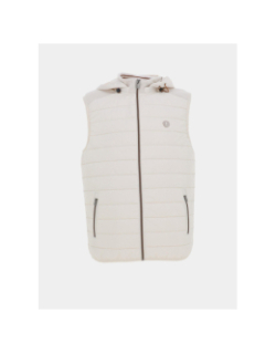 Gilet sans manches sagessecourt blanc homme - Benson & Cherry