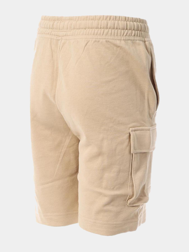 Short cargo multipoches s-orty beige garçon - Teddy Smith