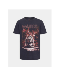 T-shirt à manches courtes lightning psg noir enfant - Jordan
