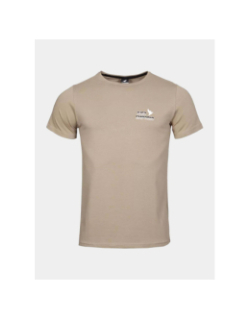T-shirt à manches courtes milbim beige homme - Just Emporio