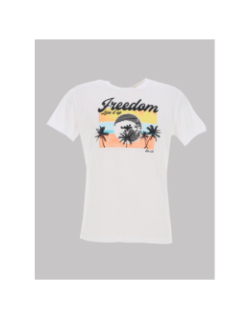 T-shirt à manches courtes freedom blanc homme - Rms 26
