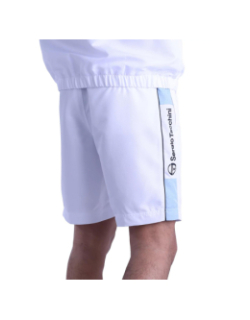 Short de sport vebita blanc et bleu homme - Sergio Tacchini