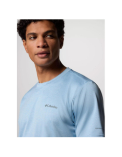 T-shirt de randonnée hike bleu homme - Columbia