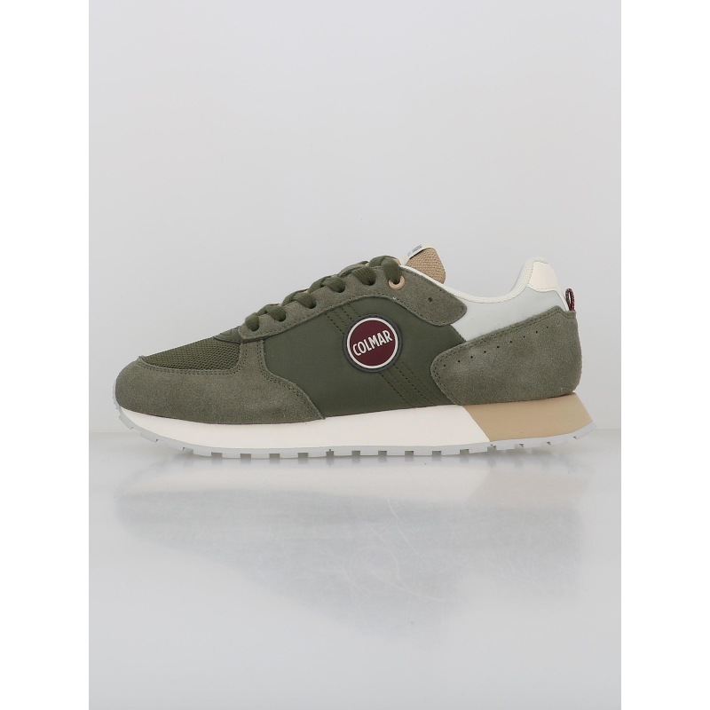 Baskets travis authentic kaki beige homme - Colmar