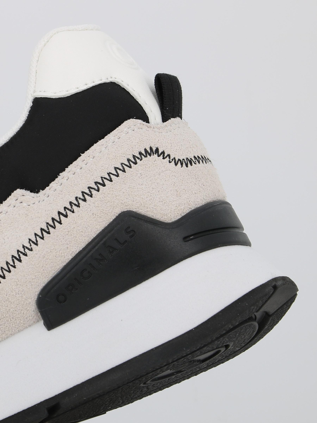 Baskets travis bold blanc beige homme - Colmar