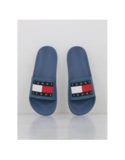 Claquettes pool slide bleu homme - Tommy Jeans