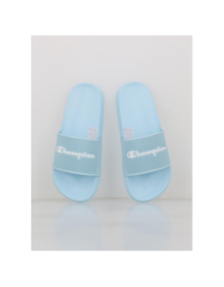 Claquettes dtn21 slide bleu clair femme - Champion