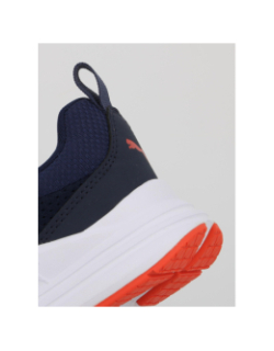 Baskets wired run bleu marine garçon - Puma