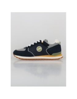 Baskets travis block bleu marine homme - Colmar