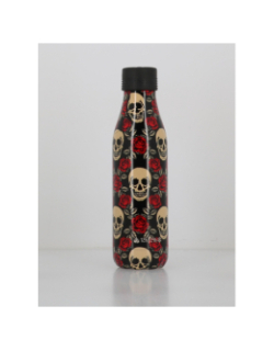 Gourde isotherme 500ml tête de mort noir - Les Artistes