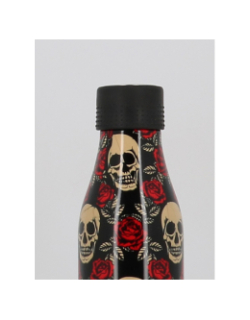 Gourde isotherme 500ml tête de mort noir - Les Artistes