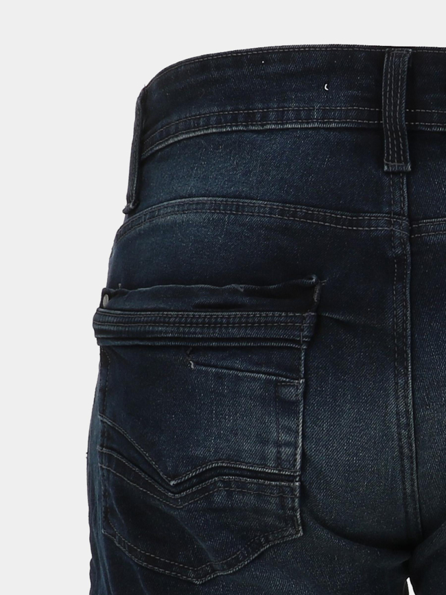 Bermuda jeans overdyed bleu marine homme - Rms 26