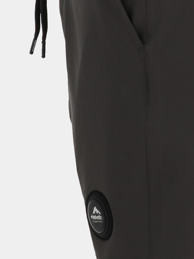 Short capri gris anthracite homme - Helvetica