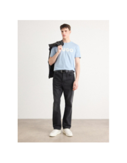 T-shirt dulivio open bleu homme - Hugo