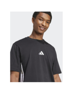 T-shirt 3S logo noir blanc homme - Adidas
