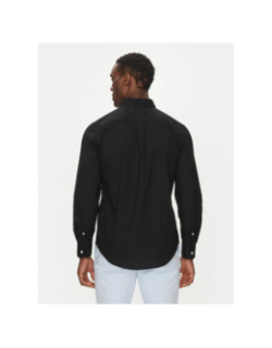 Chemise regular flex poplin noir homme - Tommy Hilfiger