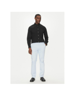 Chemise regular flex poplin noir homme - Tommy Hilfiger