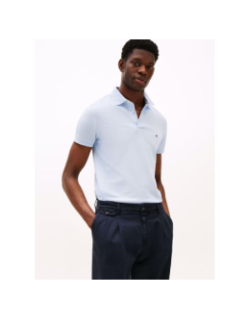 Polo slim core 1985 bleu clair homme - Tommy Hilfiger