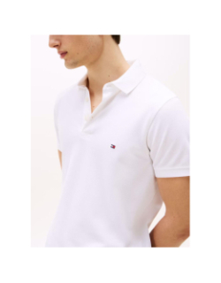 Polo slim core 1985 blanc homme - Tommy Hilfiger