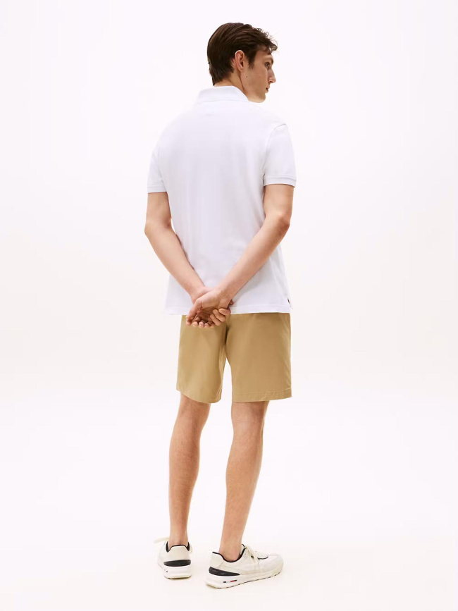 Polo regular core 1985 blanc homme - Tommy Hilfiger