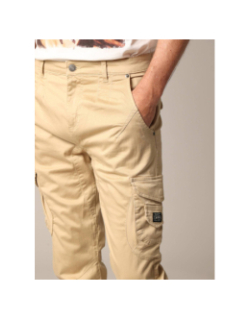 Pantalon slim cargo garden beige homme - Deeluxe