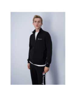Sweat zippé uni noir homme - Champion