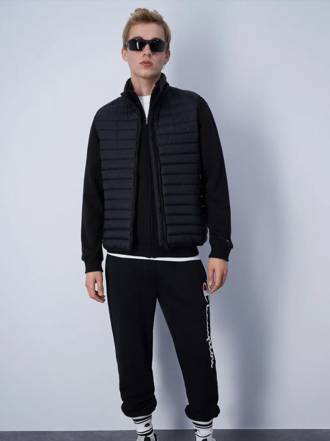 Sweat zippé uni noir homme - Champion