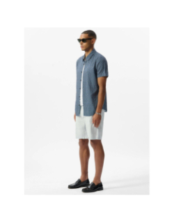 Chemise à manches courtes c-dixon bleu homme - Teddy Smith