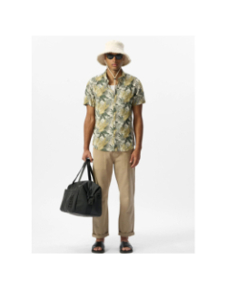 Chemise à motif feuillage c-dixon vert homme - Teddy Smith