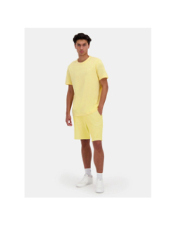 Short de sport ess n1 jaune homme - Le Coq Sportif
