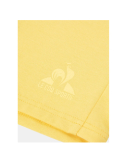 Short de sport ess n1 jaune homme - Le Coq Sportif