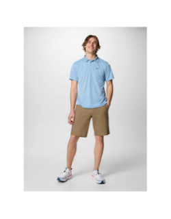 Polo de randonnée hike bleu ciel homme - Columbia