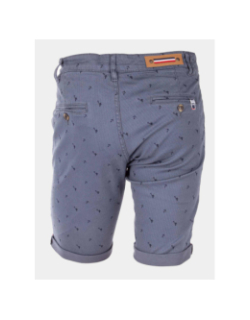 Bermuda chino vadim bleu homme - La Maison Blaggio