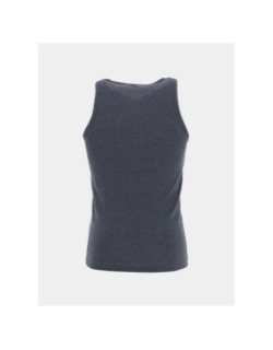 Débardeur rib chiné bleu marine homme - RMS 26