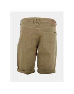 Short denim scotty 3 regular beige homme - Teddy Smith