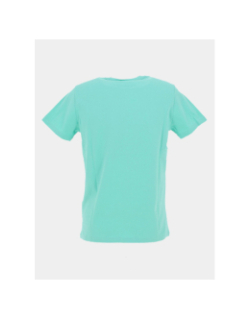 T-shirt yucatan ice vert bleu homme - Helvetica