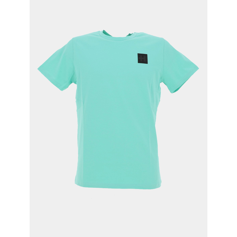 T-shirt quintana ice vert bleu homme - Helvetica