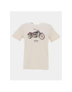 T-shirt à manches courtes t-carso beige homme - Teddy Smith