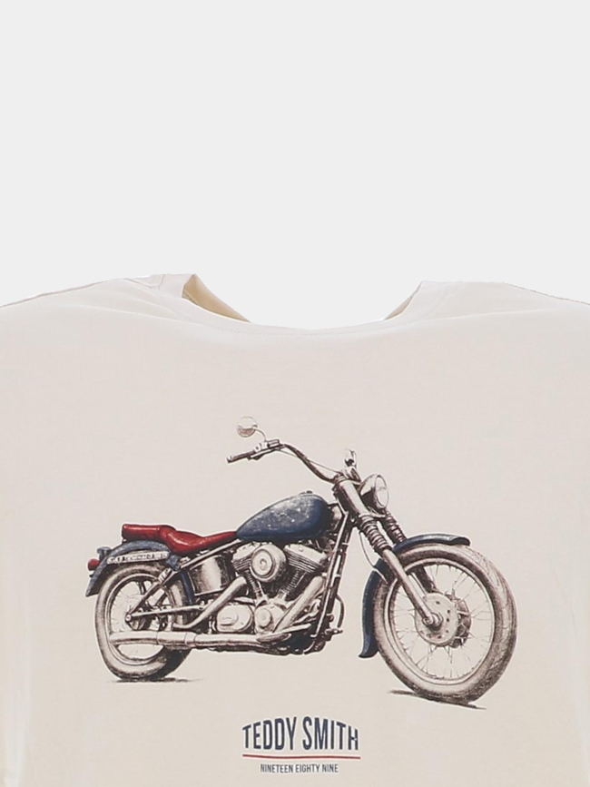 T-shirt à manches courtes t-carso beige homme - Teddy Smith