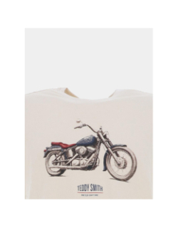 T-shirt à manches courtes t-carso beige homme - Teddy Smith