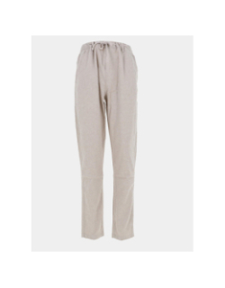 Pantalon chino lin beige homme - Teddy Smith