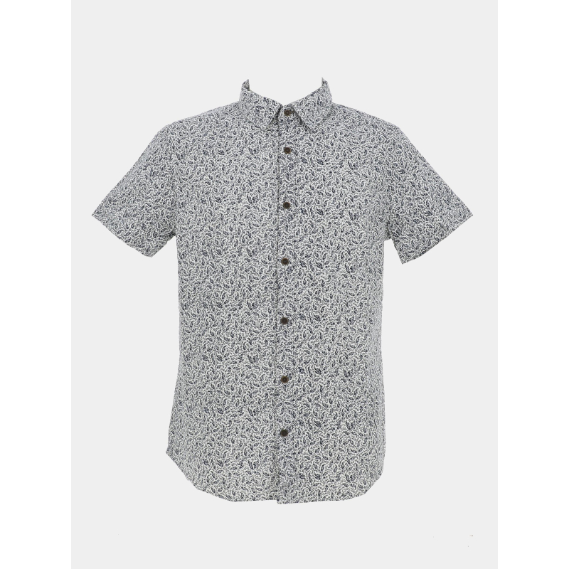 Chemise à motif floral c-loyd bleu homme - Teddy Smith