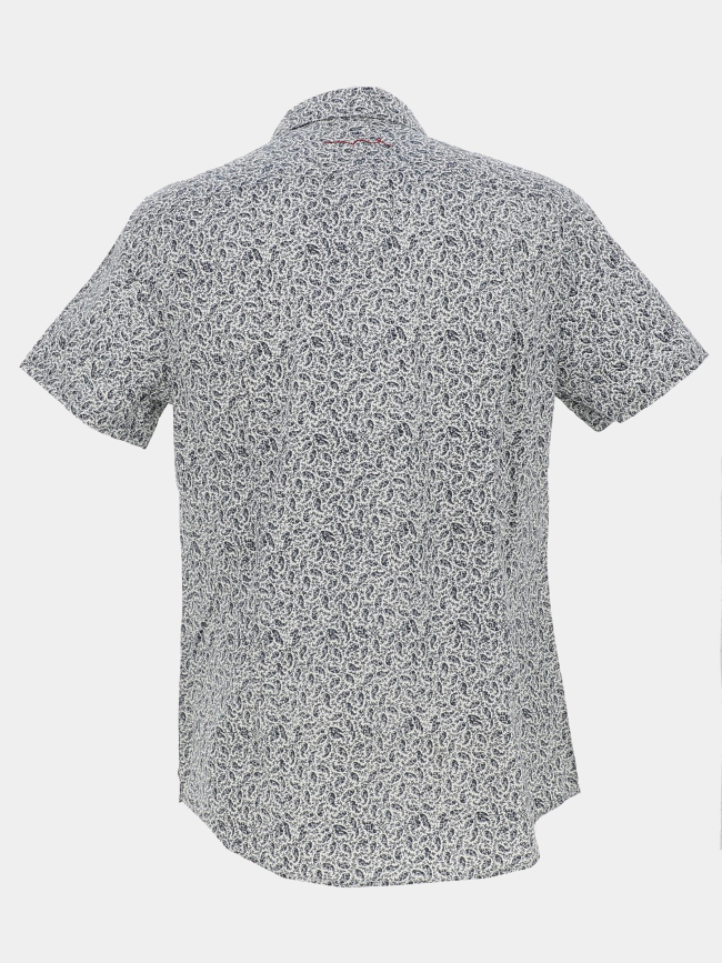 Chemise à motif floral c-loyd bleu homme - Teddy Smith