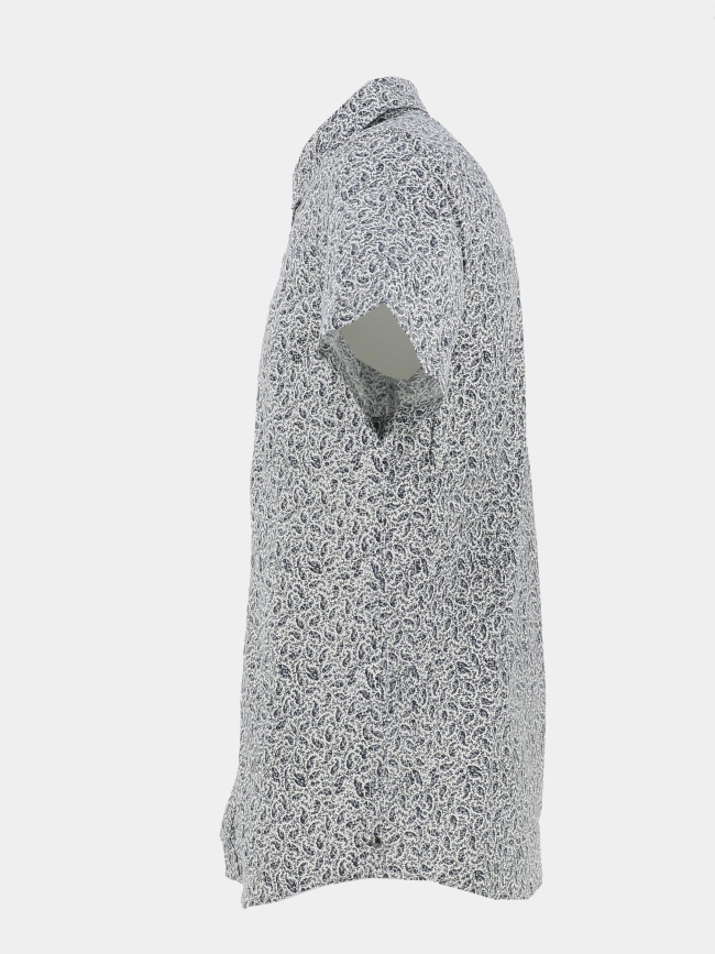 Chemise à motif floral c-loyd bleu homme - Teddy Smith