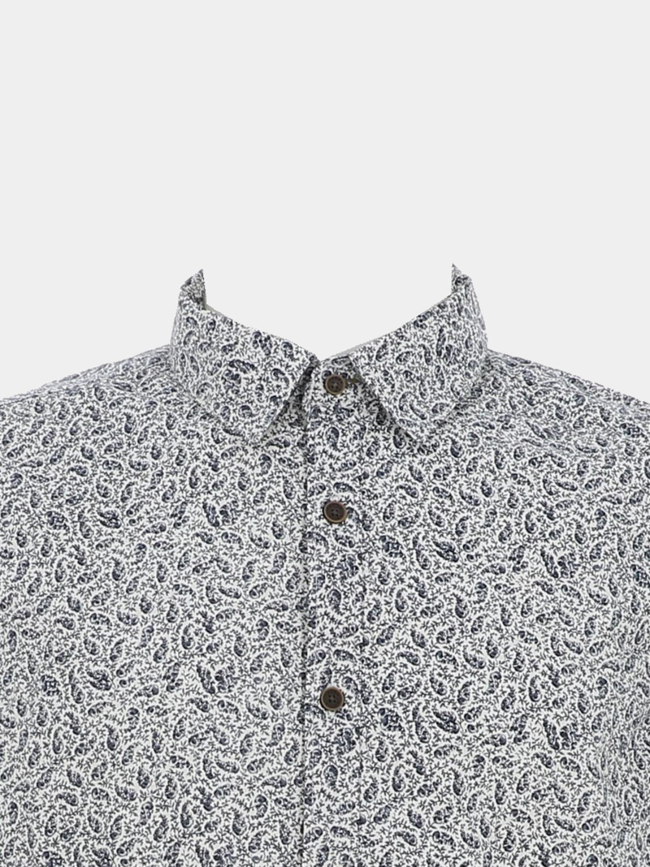 Chemise à motif floral c-loyd bleu homme - Teddy Smith
